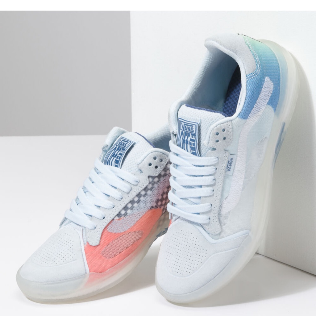 Vans Blue And Pink Sneakers Stylish Comfort